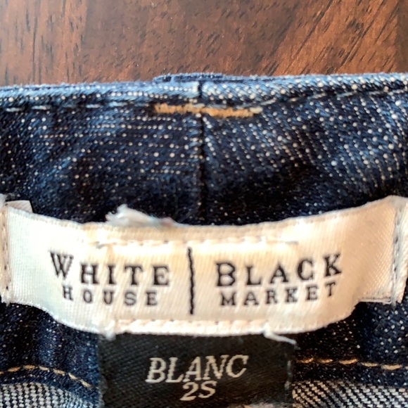 White House Black Market 2S boot cut jeans - Picture 4 of 4